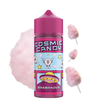 E-liquide Barbanova Cosmic Candy - 50ml - barbe  papa