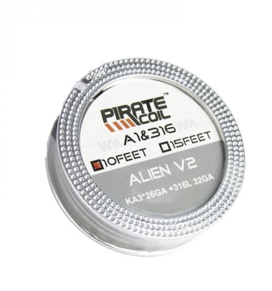 Bobine Alien V2 3*26G(KA1)+32G(316L) - Pirate Coil