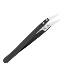 Angled Ceramic Tipped Tweezers
