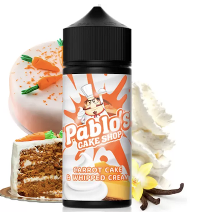 Carrot Cake & Whipped Cream Pablo's Cake Shop - 100ml