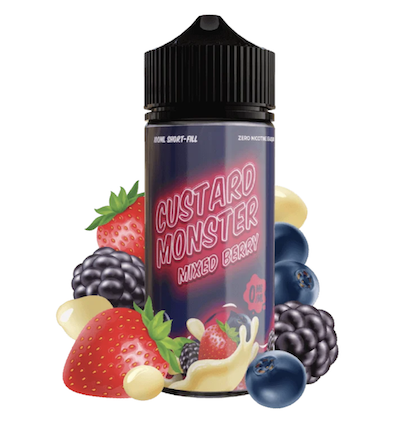 Mixed Berry Custard Monster - 100ml