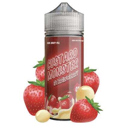 Strawberry Custard Monster - 100ml