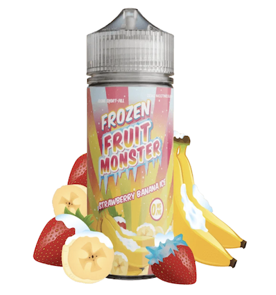 Strawberry Banana Ice Frozen Fruit Monster - 100ml