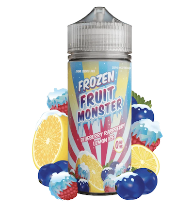 Blueberry Raspberry Lemon Ice Frozen Fruit Monster - 100ml