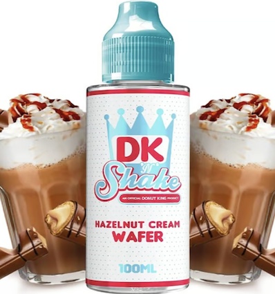 Hazelnut Cream Wafer Donut King - 100ml