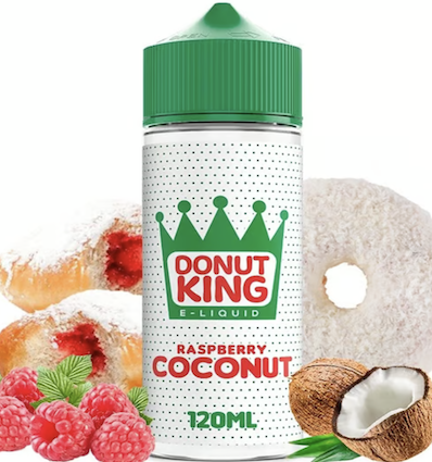 Raspberry Coconut Donut King - 100ml