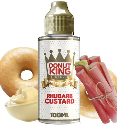 Rhubarb Custard Donut King - 100ml