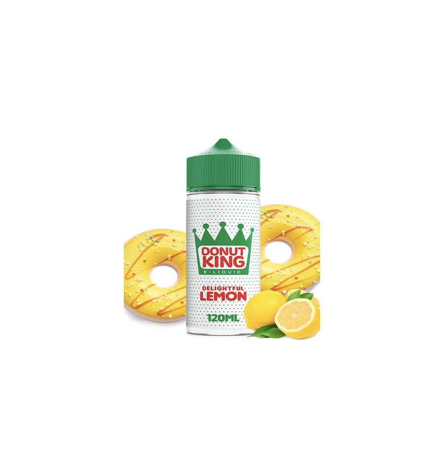 E-liquide Delightful Lemon Donut King - 100ml - donut citron