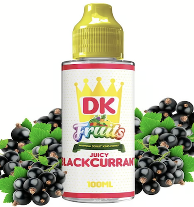 Juicy Blackcurrant Donut King - 100ml