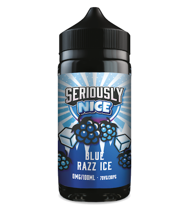 Blue Razz Ice Seriously Nice Doozy Vape - 100ml