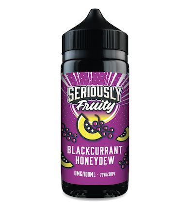 Blackcurrant Honeydew Seriously Fruity Doozy Vape - 100ml