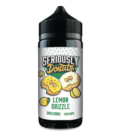 Lemon Drizzle Seriously Donuts Doozy Vape - 100ml