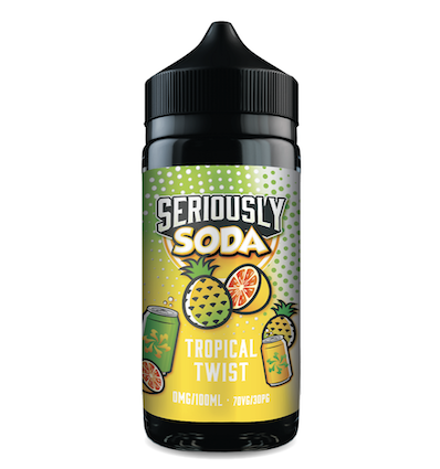 Tropical Twist Seriously Soda Doozy Vape - 100ml