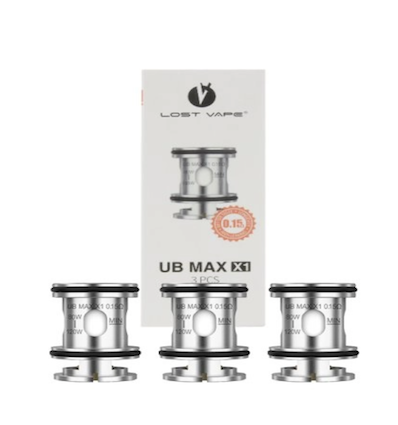 UB Max V2 - Lost Vape - Pack 3 résistances