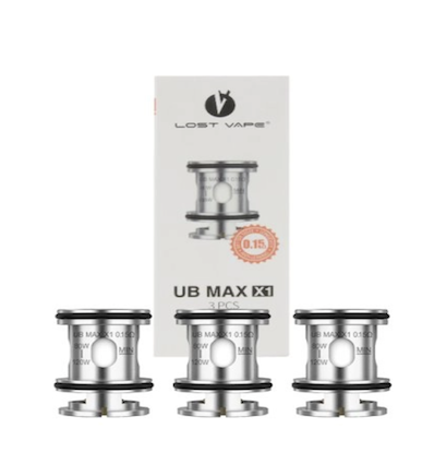 UB Max V2 - Lost Vape - Pack of 3 Coils