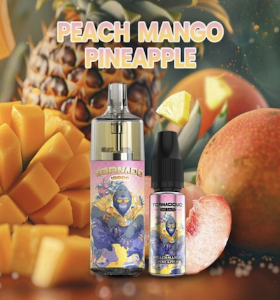 Puff Tornado 10000 Peach Mango Pineapple