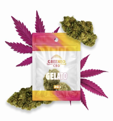 Gelato CBD Flower Greeneo - 2 grams