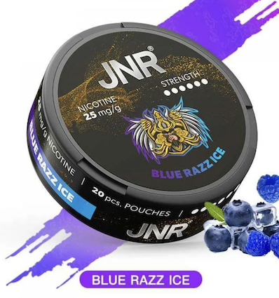 Pouches Nicotine Blue Razz Ice - JNR