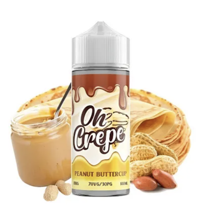 Peanut Buttercup Oh Crepe VapeIQ - 100ml