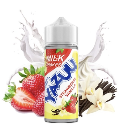 Strawberry Vanilla Yazuu Milkshakes VapeIQ - 100ml