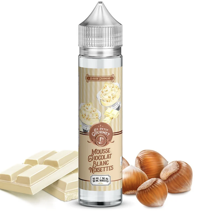 Mousse Chocolat Blanc Noisettes Le Petit Gourmet - 50ml