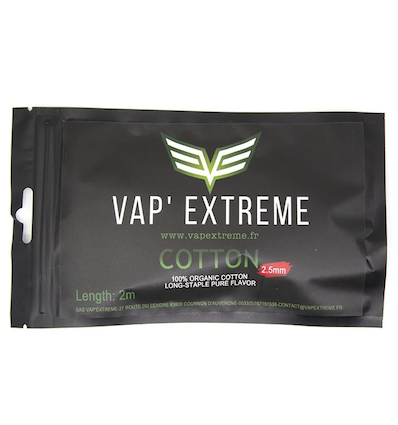 Pre-Dosed Cotton Vap'Extreme