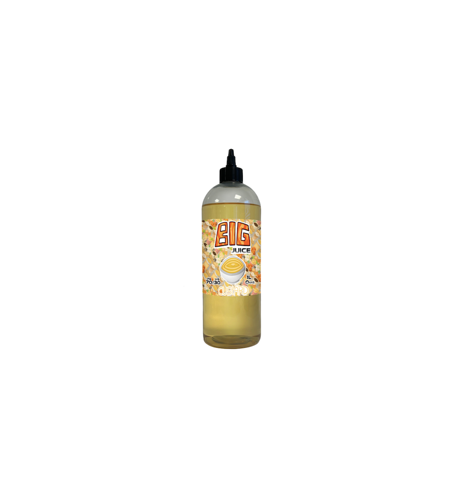 E-liquide Custard Big Juice 1 litre - crme anglaise vanille