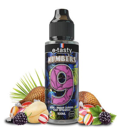 E-liquide Neuf Numbers e.Tasty - 50ml - mre fruit du serpent