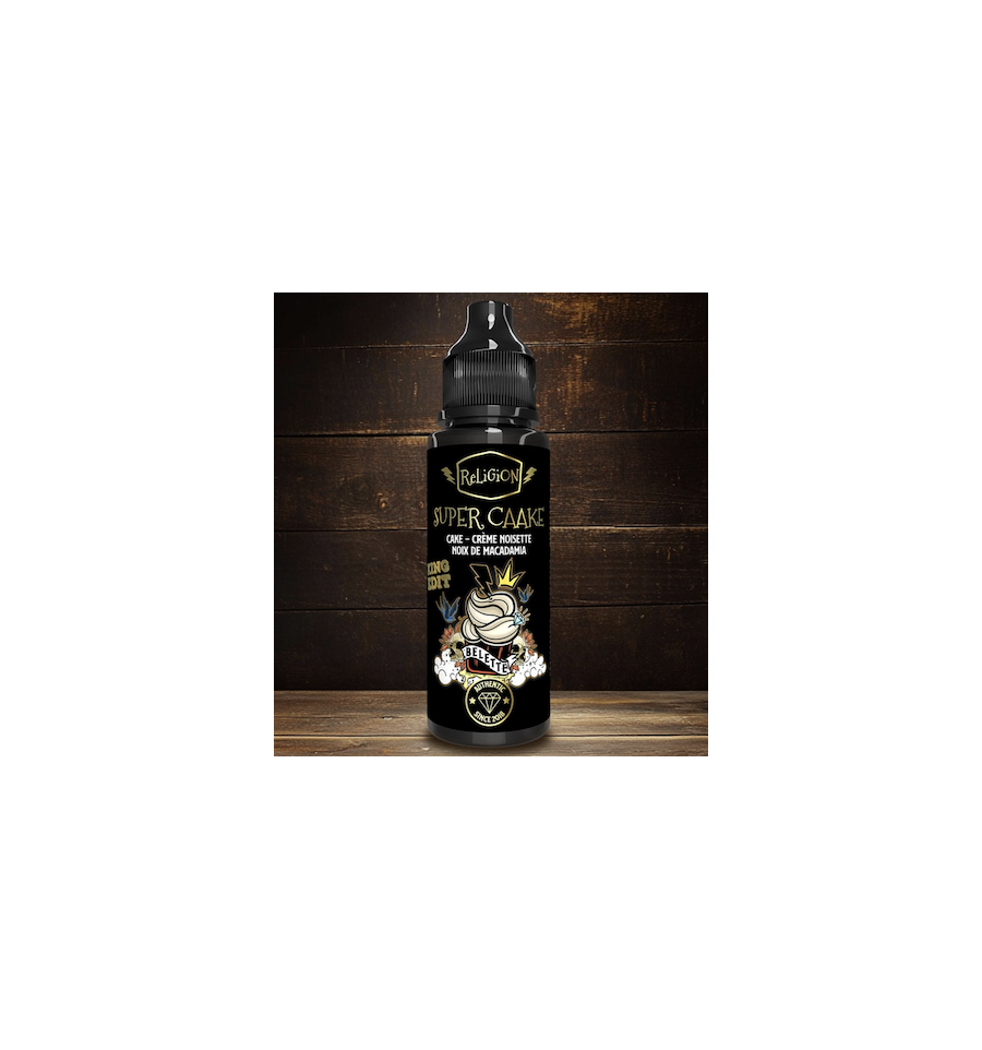 E-liquide Super Caake Religion Juice - 100ml - gteau macadamia