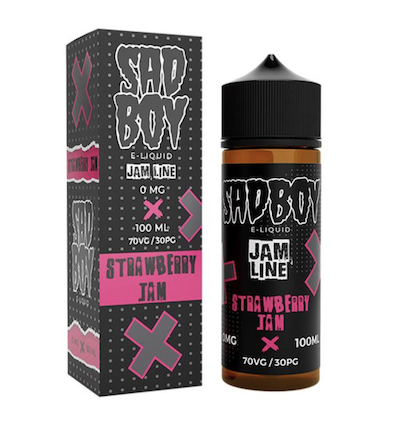 E-liquide Strawberry Jam Jam Line Sadboy - 100ml - confiture fraise