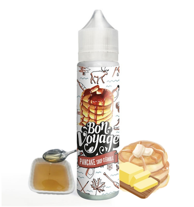 Pancake Sirop d'érable Bon Voyage Le Coq qui Vape - 50ml
