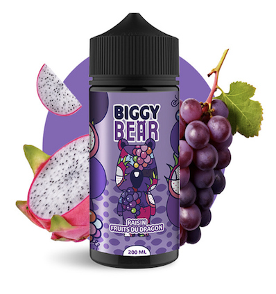 Raisin Fruit du Dragon Biggy Bear - 200ml