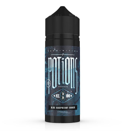 Blue Raspberry Hooch Prohibition Potions - 100ml
