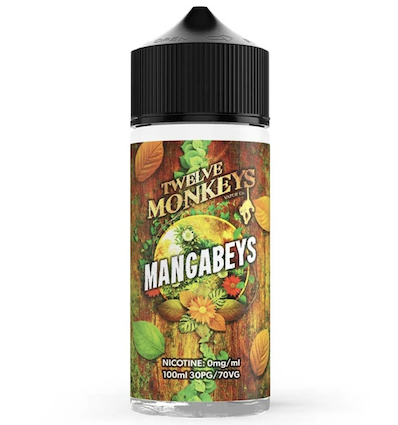 E-liquide Mangabeys Twelve Monkeys - 100ml - ananas goyave mangue