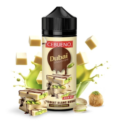 Dubaï Chocovape White Cebueno - 100ml