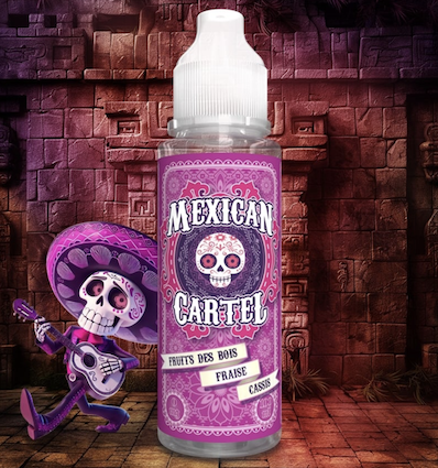 E-liquide Fruits des Bois Fraise Cassis Mexican Cartel - 100ml