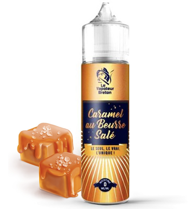 Caramel beurre salé Le Vapoteur Breton - 50ml