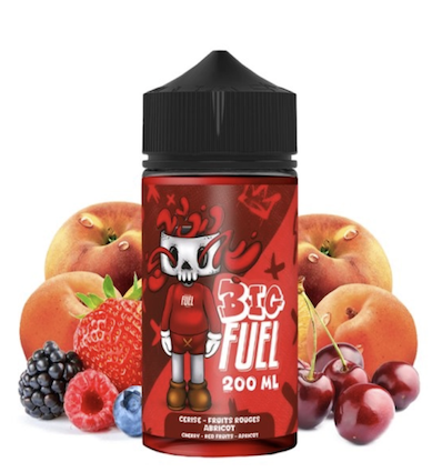 Cerise Fruits Rouges Abricot Big Fuel - 200ml