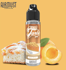 Tarte Abricot C'est pas d'la tarte Airmust - 60ml
