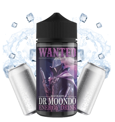 E-liquide Dr Moondo Wanted Juice - 200ml - red bull frais