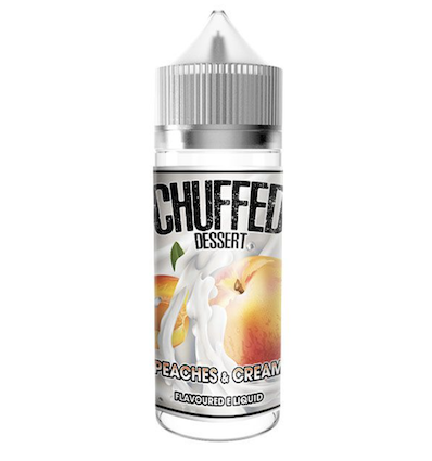 Peaches and Cream Chuffed Dessert - 100ml