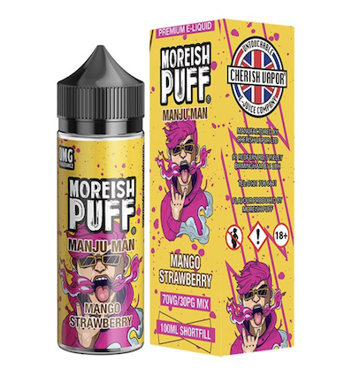 Mango Strawberry Manju Man Moreish - 100ml