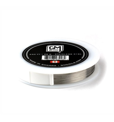 Bobine SS316L 26G 250ft - GM Coils