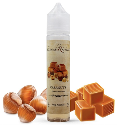 E-liquide Caranut's French Riviera - 50ml - chouchou noisette caramel