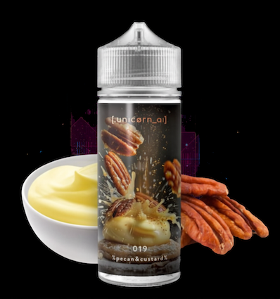 019 %pecan&custard% [.unicorn_ai] - 100ml