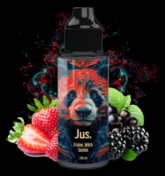 Fraise Mûre Cassis Jus. - 100ml