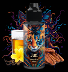 Rhum Pécan Vanille Jus. - 100ml