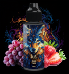 Raisin Fraise Jus. - 100ml