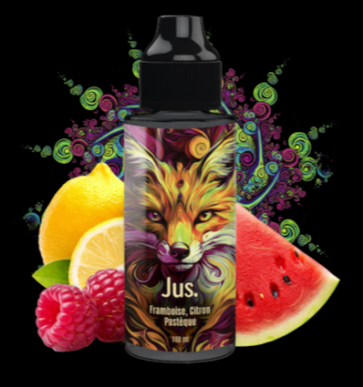 Framboise Citron Pastèque Jus. - 100ml
