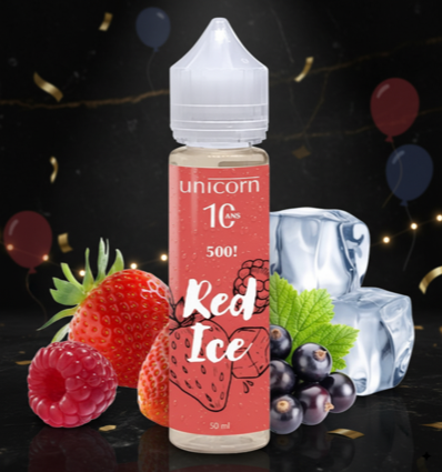 Red Ice Edition 10 Ans Unicorn Vape - 50ml